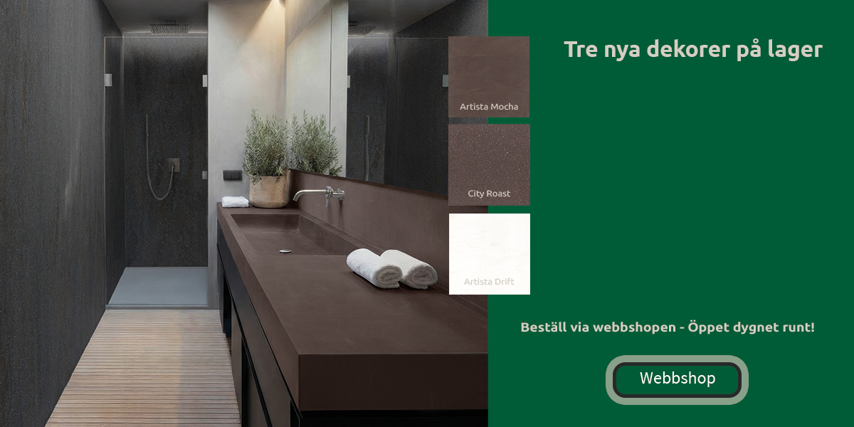 Corian  Design - ett hållbart och cirkulärt material ♻