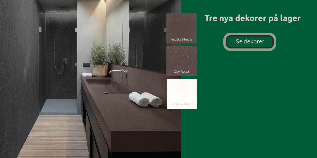 Corian  Design - ett hållbart och cirkulärt material ♻