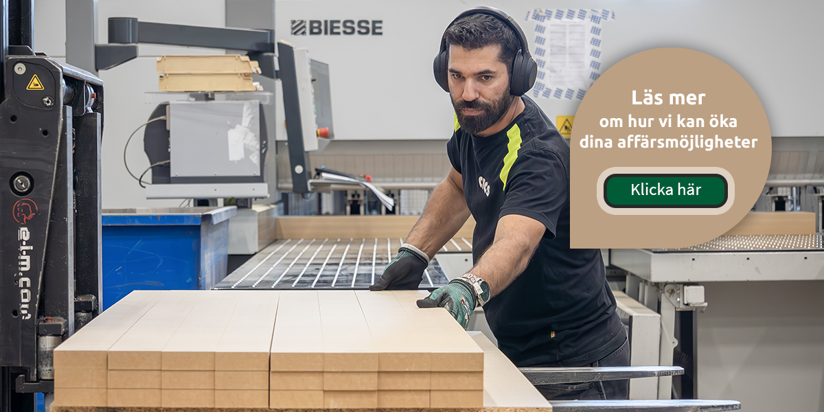 Laminering och formatsågning