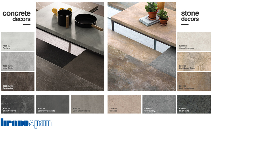 Kronodesign Dekorer concrete och sten